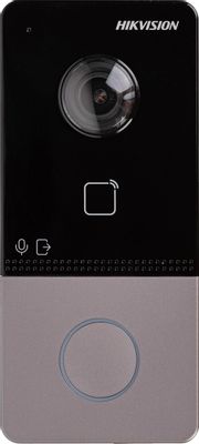 Характеристики Комплект домофона Hikvision DS-KIS603-P(C), серебристый ...