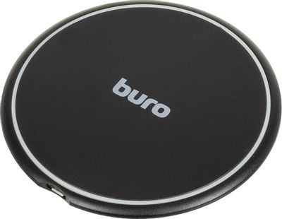 Беспроводное зарядное устройство Buro QF3,  10Вт,  1.1A,  черный [qf3a10bk]