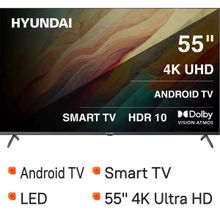 Изображение товара 55 дюймовый телевизор Hyundai H-LED55BU7009 4K Ultra HD