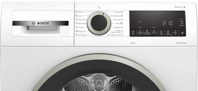 Сушильная машина Bosch Serie 4 WQG14200ME белый, с английской панелью ...