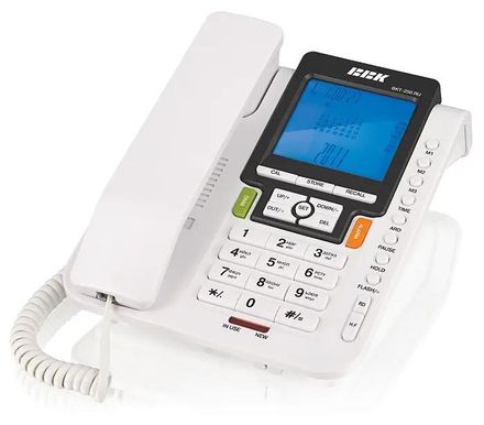 Проводной телефон BBK BKT-256 RU, белый