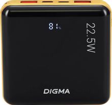 Изображение товара Внешний аккумулятор Power Bank Digma DGPF10D 10000 мАч с быстрой зарядкой