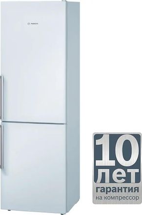 Холодильник двухкамерный Bosch KGS36XW20R белый
