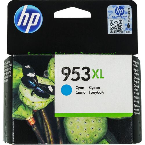 Картридж HP 953XL, голубой / F6U16AE