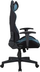 Кресло BRABIX GT Racer GM-100, ткань, до 120кг, голубой