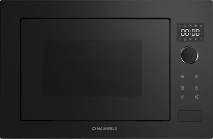 Встраиваемая микроволновая печь MAUNFELD XBMO251GB, 25л, 900Вт, черный