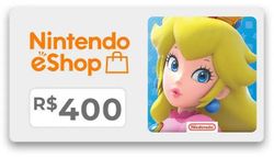 Изображение товара Пополнение игровой валюты Nintendo 400 BRL Brazil, регион: Бразилия Изображение товара Пополнение игровой валюты Nintendo 400 BRL Brazil, регион: Бразилия