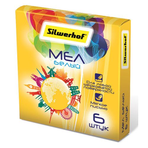 Мел Silwerhof Солнечная коллекция 882085-06 30 шт./кор.