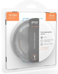 Светодиодная лента GAUSS Basic, 28.8Вт, 2м