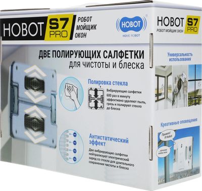 Робот-мойщик окон HOBOT S7 Pro, белый [hobot-s7 pro] – купить в