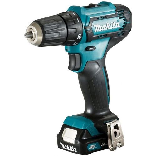 Дрель-шуруповерт Makita DF333DWAE, 2Ач, с двумя аккумуляторами