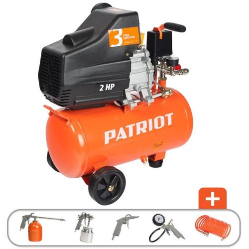 Компрессор поршневой Patriot EURO 24-240K масляный [525306366]