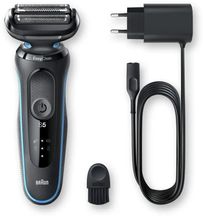 Электробритва Braun Series 5 50-M1000s,  черный и синий
