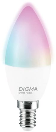 Умная лампа Digma F1 E14 RGB 5Вт 470lm Wi-Fi [dlf1e14]