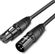 Изображение товара Кабель аудио UGREEN AV130,  XLR (f) -  XLR (m),  3м, черный [20711]