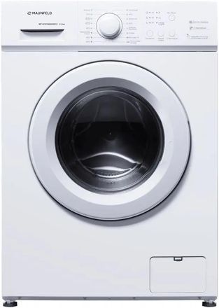 Стиральная машина MAUNFELD MFWM106WH051, с фронтальной загрузкой, 6кг, 1000об/мин