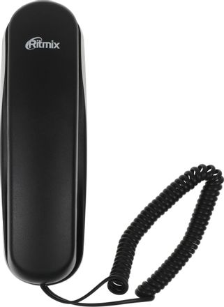 Проводной телефон Ritmix RT-002, черный