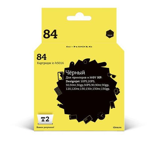Картридж T2 IC-H5016, C5016A, черный