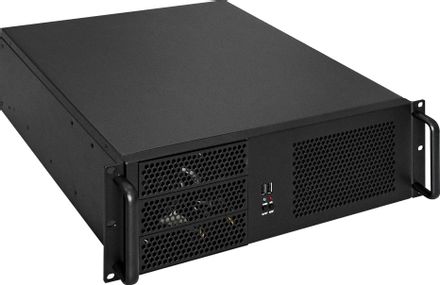 Корпус для сервера монтируемый в стойку EXEGATE Pro 390-08/700RADS, 3U, 700 Вт, черный [ex293186rus]
