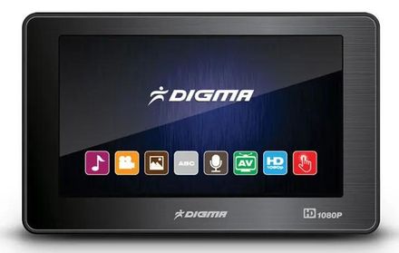 MP3 плеер Digma D4 flash 16ГБ черный