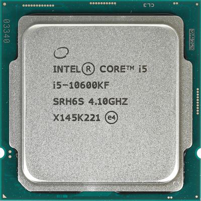 Процессор Intel Core i5 10600KF, LGA 1200, OEM [cm8070104282136 srh6s ...