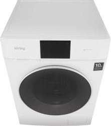 Стиральная машина Korting KWD 60DV107, 10кг, с паром, с сушкой, инверторная