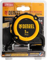 Рулетка DENZEL 31521,  5м x19мм