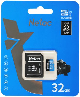 Netac P500 Micro SDHC Karte Mit 32GB Für 3,74 Euro