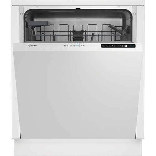 Встраиваемая посудомоечная машина Indesit DI 5C89, полноразмерная, ширина 59.8см, полновстраиваемая, загрузка 14 комплектов, серебристый