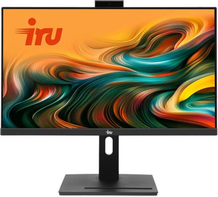23.8" Моноблок iRU 23IM Full HD, Intel Core i5 12450H, 16ГБ DDR4, 512ГБ SSD,  без операционной системы черный [2156256]