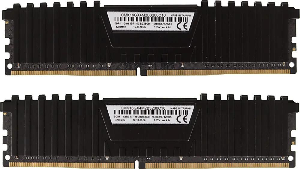Оперативная память Corsair Vengeance LPX CMK16GX4M2B3200C16 DDR4