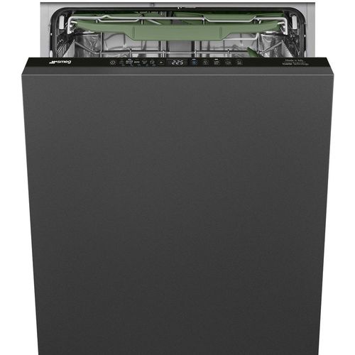 Встраиваемая посудомоечная машина SMEG STL7332CL, полноразмерная, ширина 59.8см, полновстраиваемая, загрузка 13 комплектов, нержавеющая сталь