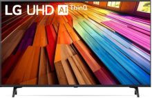 Изображение товара 75" Телевизор LG 75UT80006LA.ARUG 4K Ultra HD, черный, СМАРТ ТВ, WebOS