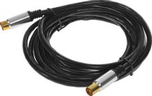 Изображение товара Кабель антенный PREMIER 5-361 3.0 coax медный черный серый 3м