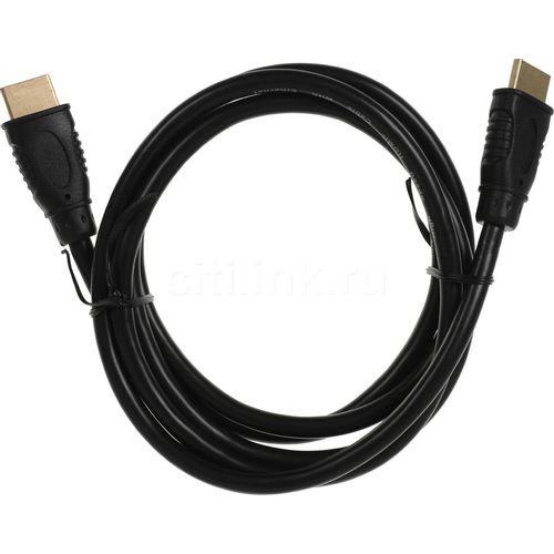 Кабель аудио-видео Buro HDMI (m) - HDMI (m), ver 2.0, 1.5м, черный [bu-hdmi-v2.0-1.5m]