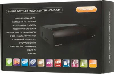 Обзор товара медиаплеер Digma HDMP-600, 4ГБ (656815) в интернет ...