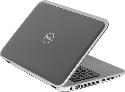 Ноутбук Dell Inspiron 5720 17.3", Intel Core i7 3612QM 2.1ГГц, 4-ядерный, 8ГБ DDR3, 1000ГБ,  NVIDIA GeForce  GT 630M - 1 ГБ, Windows 7 Home Basic, серый [5720-6107]