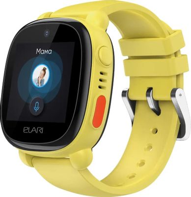Смарт-часы ELARI KidPhone 4G Lite, желтый/желтый [kp-4g-l