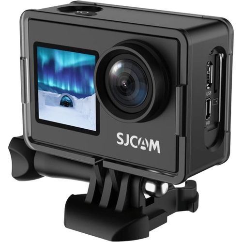 Экшн-камера SJCAM SJ4000-DS (аквабокс), 4K, WiFi, черный [sjcam-sj4000-ds]