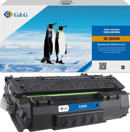 Картридж G&G GG-Q5949A, черный / GG-Q5949A