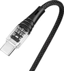 Кабель TTEC 2DK58S, USB Type-C (m) - USB Type-C (m), 1.2м, черный