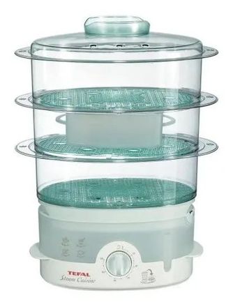 Пароварка Tefal VC1002, белый