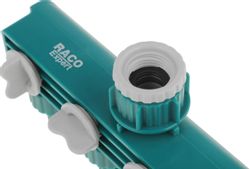 Распределитель RACO 4250-55258C Д.вх.1/2" Д.вых.3/4" зеленый/белый