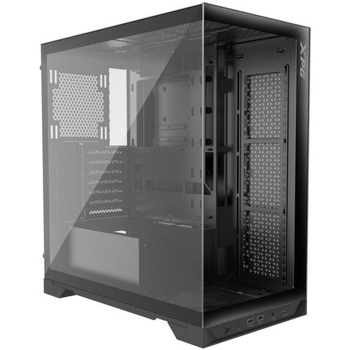 Корпус ATX XPG Invader X, Midi-Tower, без БП, черный [invaderxmtwof-bkcww]
