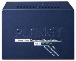 Расширитель PoE PLANET POE-171S 10/100/1000BASE-T 50Вт 52-56В (DC)