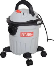 Изображение товара Строительный пылесос Ресанта ПС-1400-15 серый мощный 1400 Вт 15 л