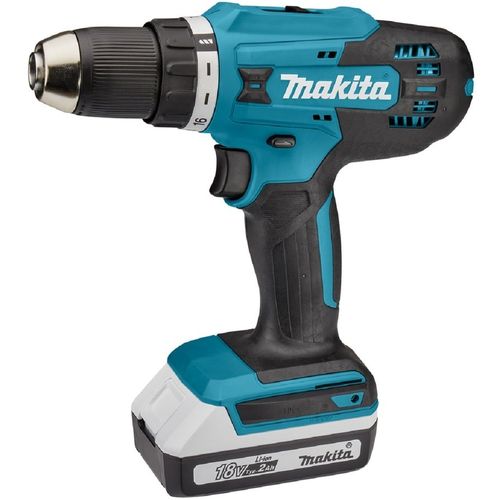 Дрель-шуруповерт Makita DF488D004, 2Ач, с двумя аккумуляторами