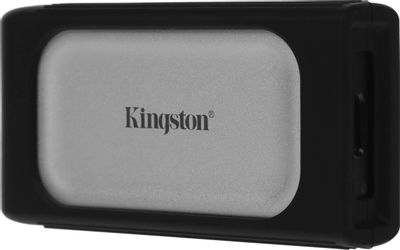 4ТБ Внешний диск SSD Kingston XS2000, USB 3.2, запись - 2000МБ/с