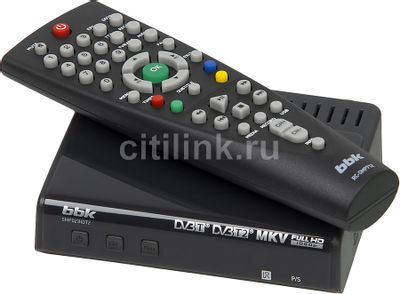 Отзывы на Ресивер DVB-T2 BBK SMP021HDT2, темно-серый(восстановленный) в ...