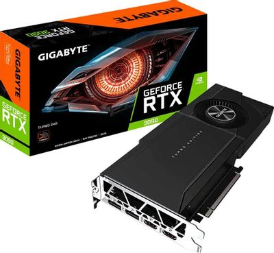 Gigabyte NVIDIA GeForce RTX 3090 GV-N3090TURBO-24GD 24ГБ GDDR6X